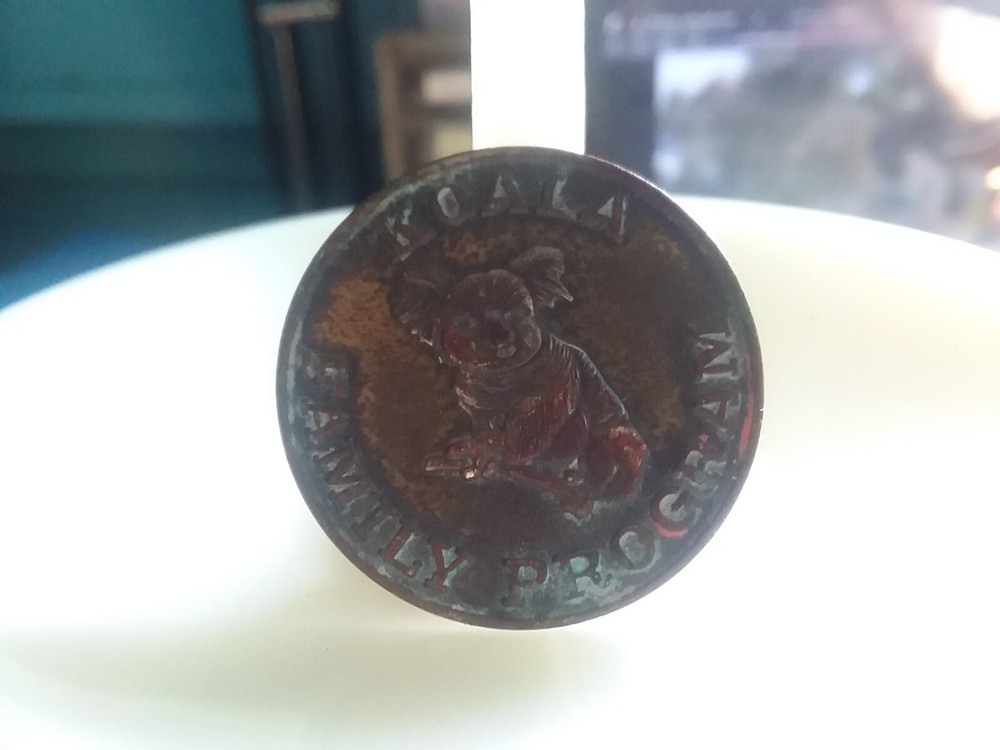 Koala Family Program Pocket Piece Token