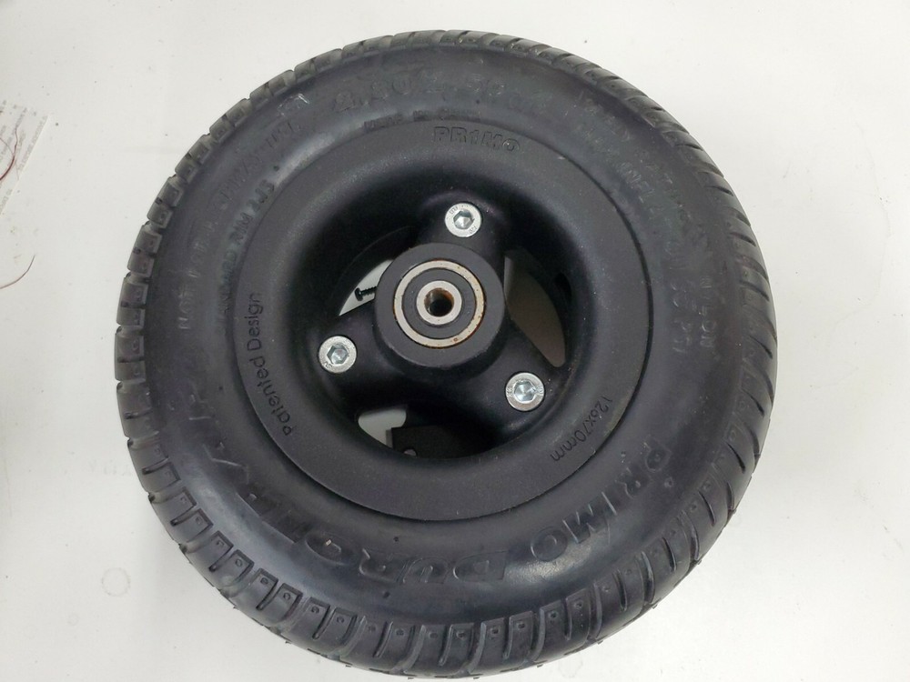 Pride Quantum Rival,4front Solid Casters TIRES Wheelchair Wheel(280/250-4) Black