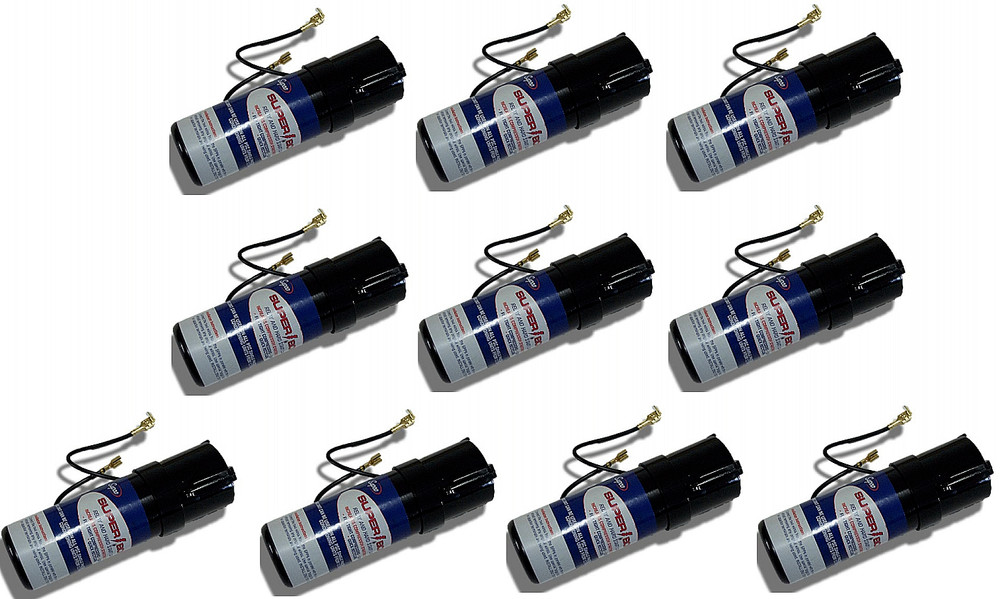 SPP6 Hard Start Kit  Capacitor Relay 1/2HP-10HP Increases  Torque 500% -10 Pack*