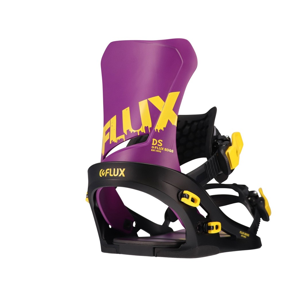 Flux DS - 2023 Men's Snowboard Bindings - Yellow