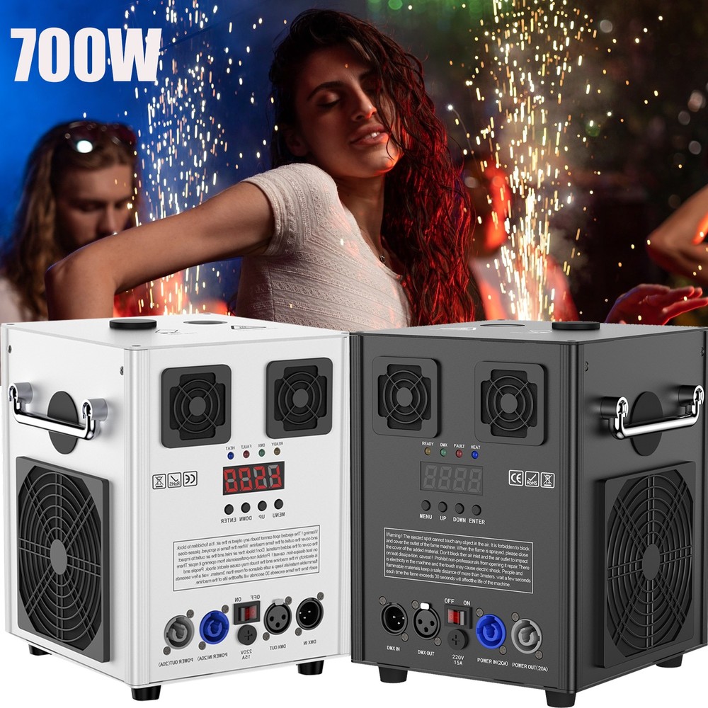 700W Cold Spark Firework Machine Stage Effect DMX Machine dj Event Party Wedding