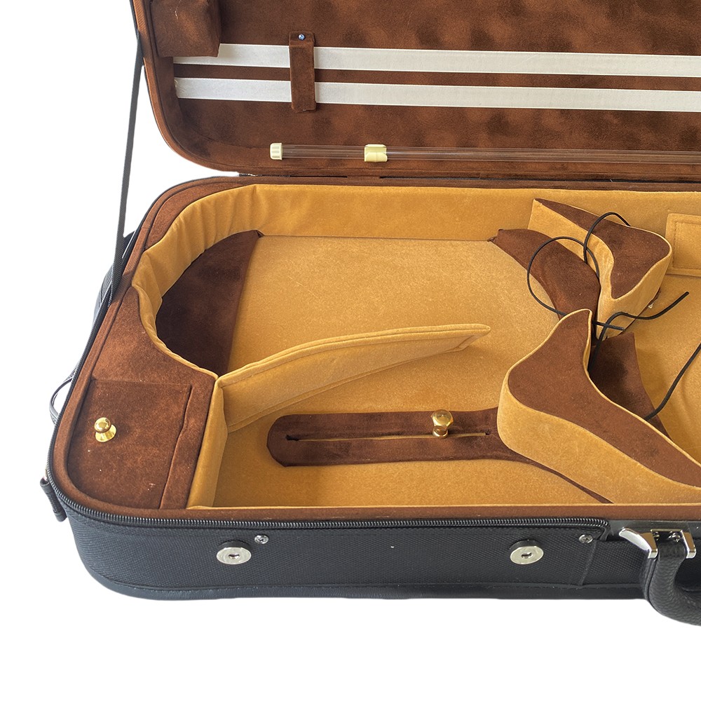 Viola/Violin case Oxford Material - Safety Lock & Backstrap