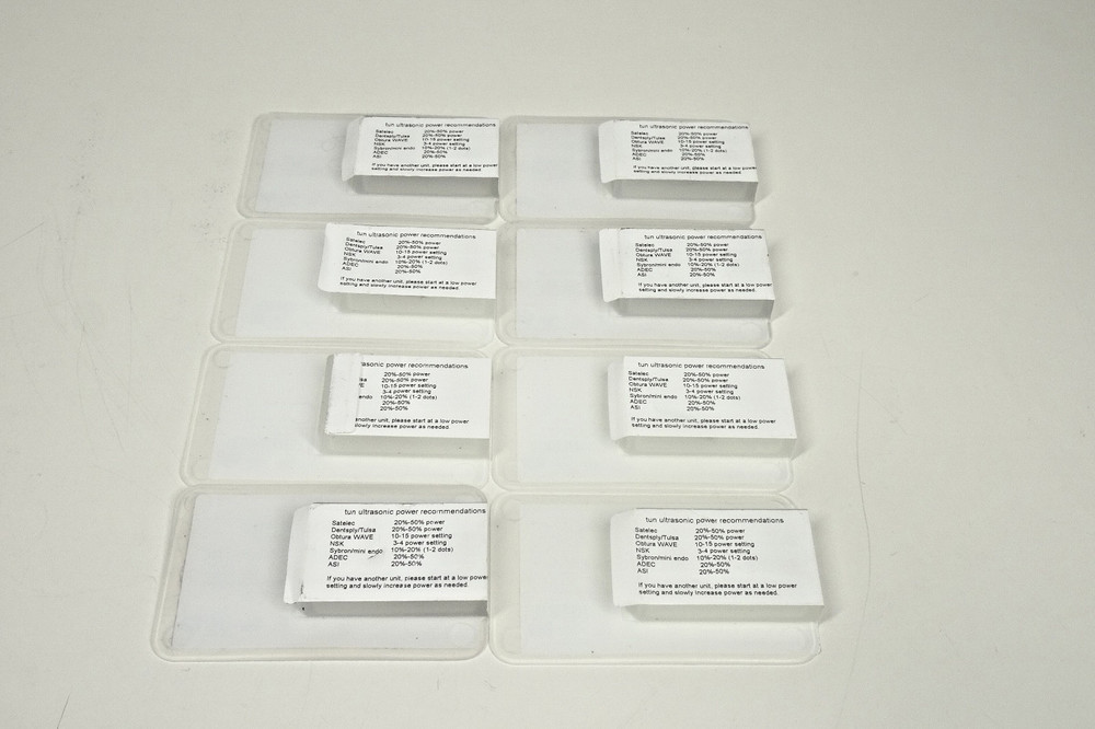 Lot x8) Engineered endontics Tun Ultrasonic Tip E1