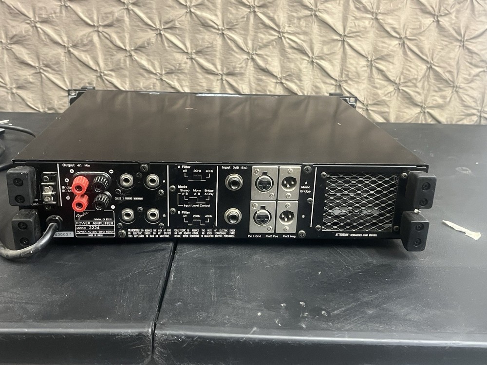 Fender Model 2224 Power Amplifier