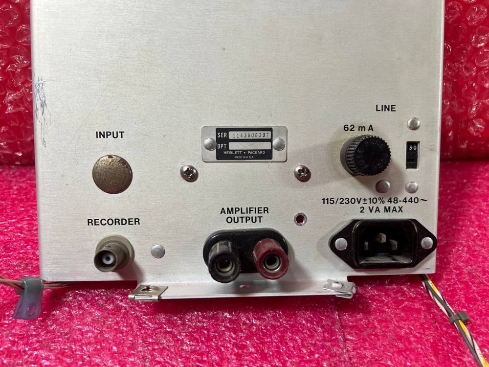 HP 415E SWR METER ''Rear Panel''
