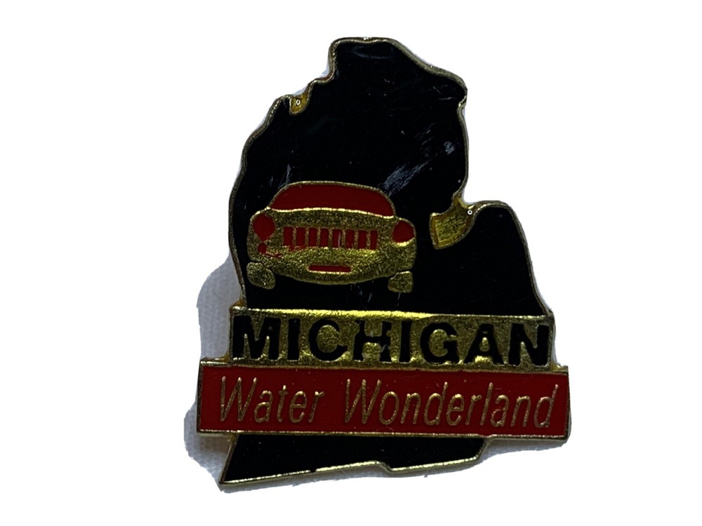 MICHIGAN STATE LAPEL PIN NEW