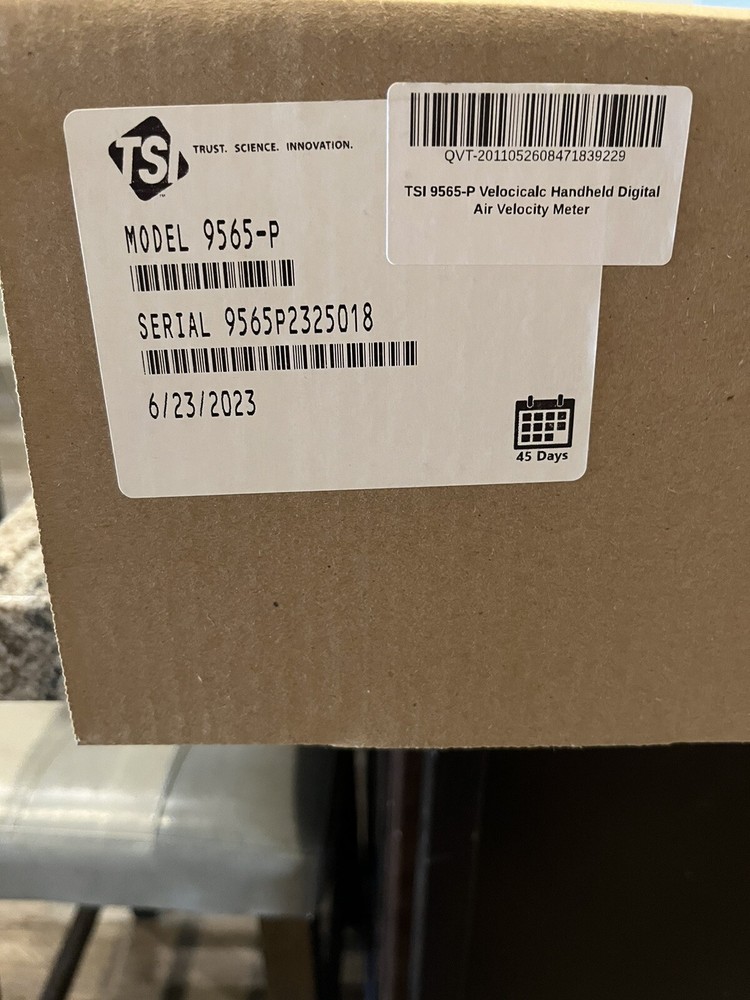 TSI/Alnor 9565-P VelociCalc Multi-Function Ventilation Meter with Bluetooth