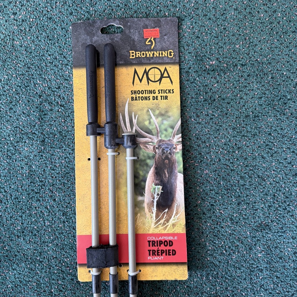 Browning MOA Shooting Sticks Collapsible Tripod mod 129364