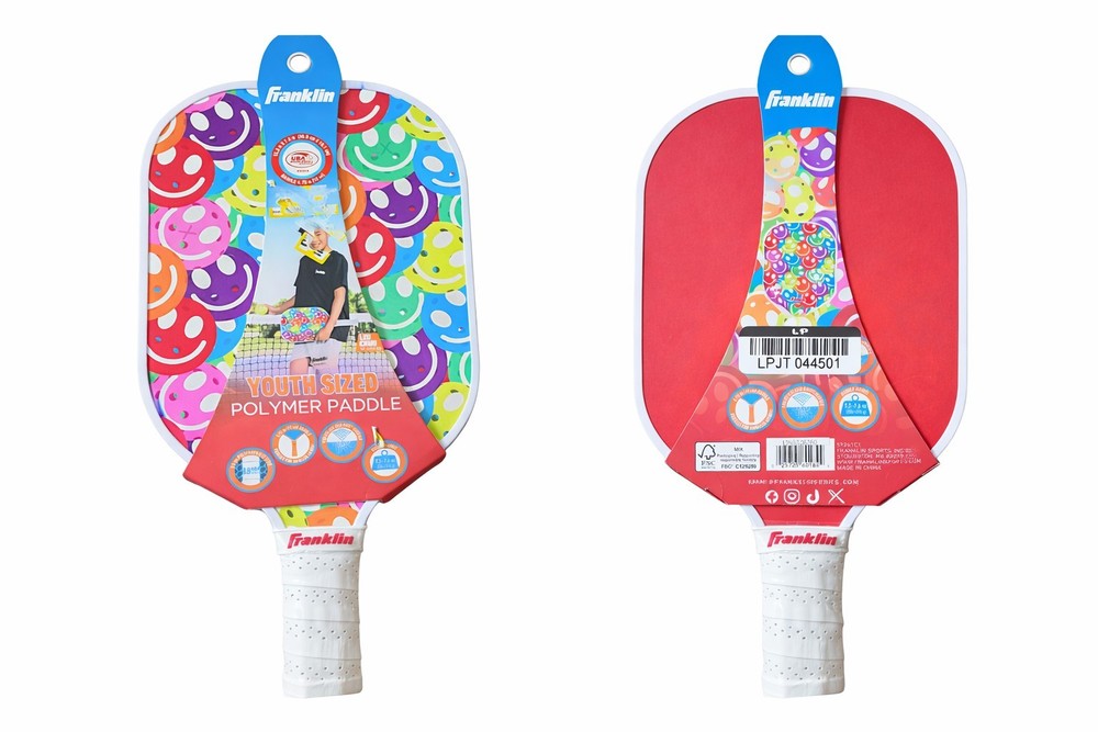 Franklin Polymer Paddle Smiley Face Graphic Model LPJT 044501