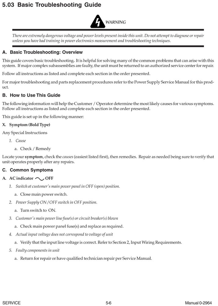 Thermal Dynamics CutMaster 38 Plasma Cutter Operating Manual *987