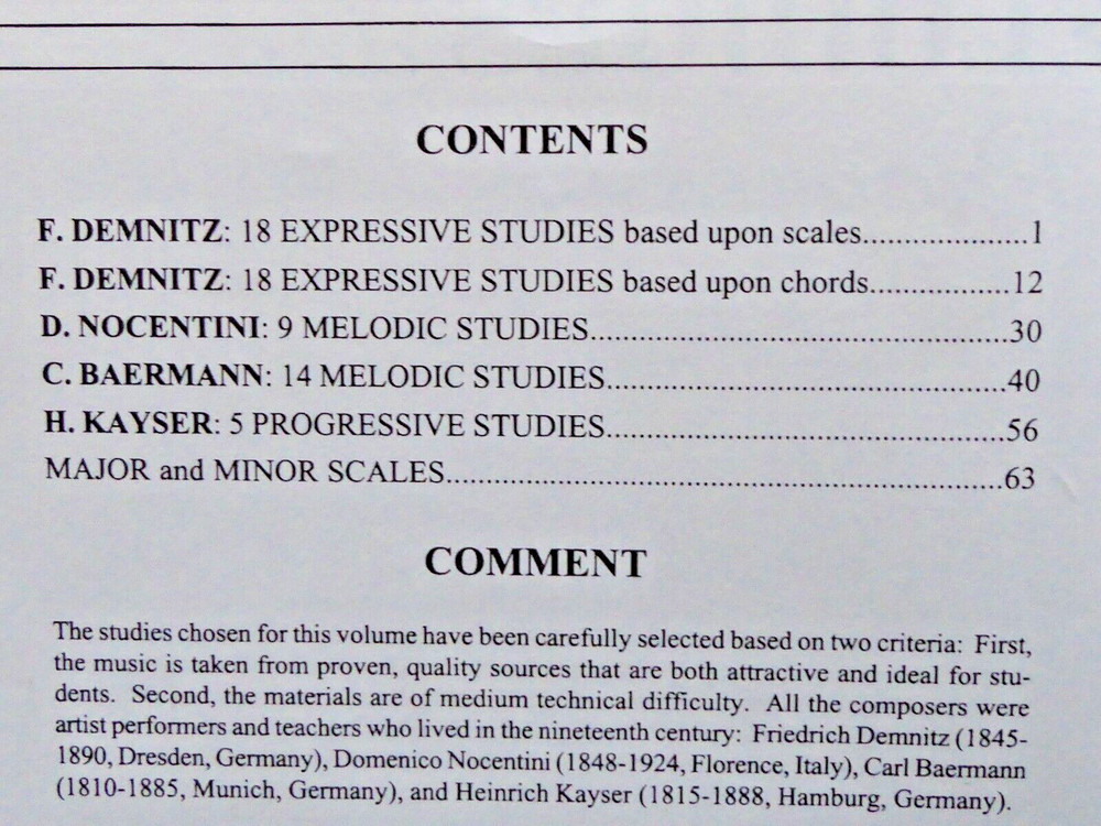 David Hite Melodious & Progressive Studies Book 1 OBOE Instruction Hal Leonard