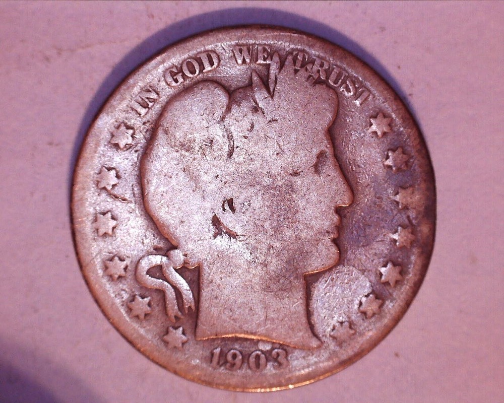 1903-S BARBER HALF DOLLAR  **116-6