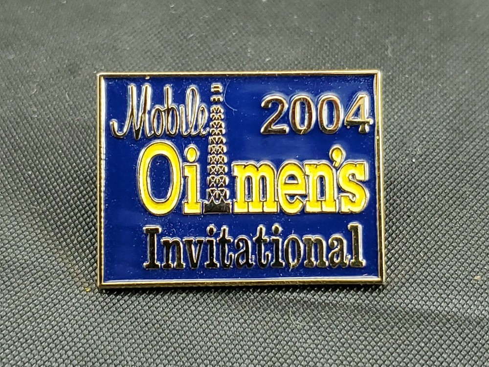 Mobile Oilmen's Invitational 2004 Lapel Pin 1"
