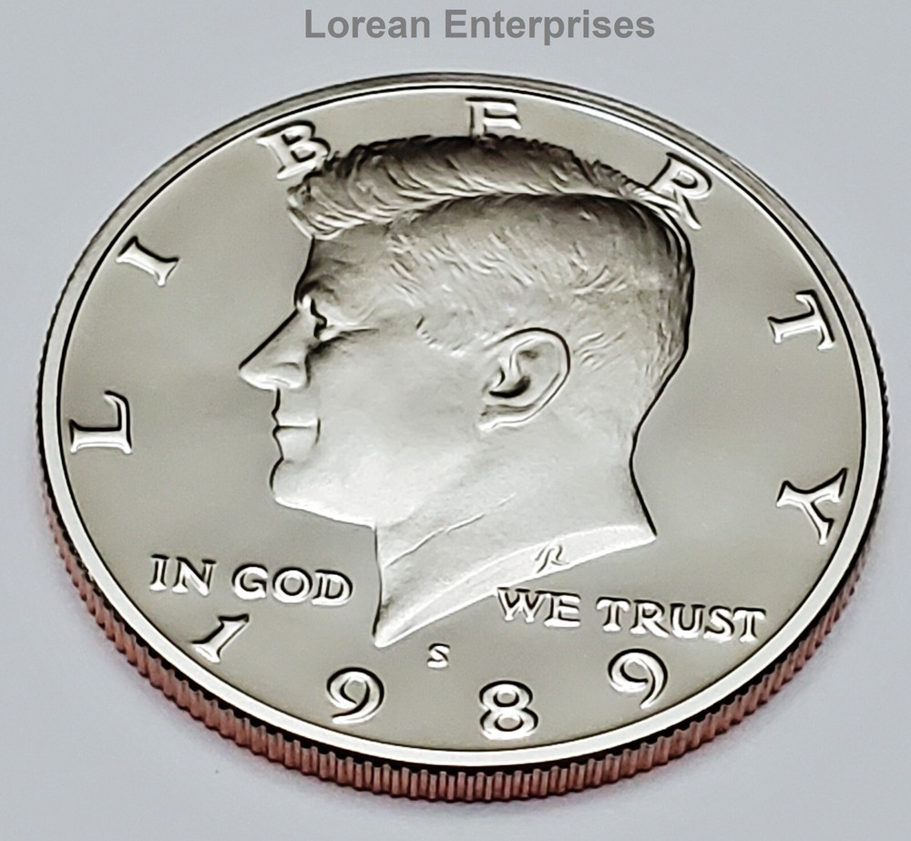 1989 S Kennedy Half Dollar CLAD ✼PROOF✼
