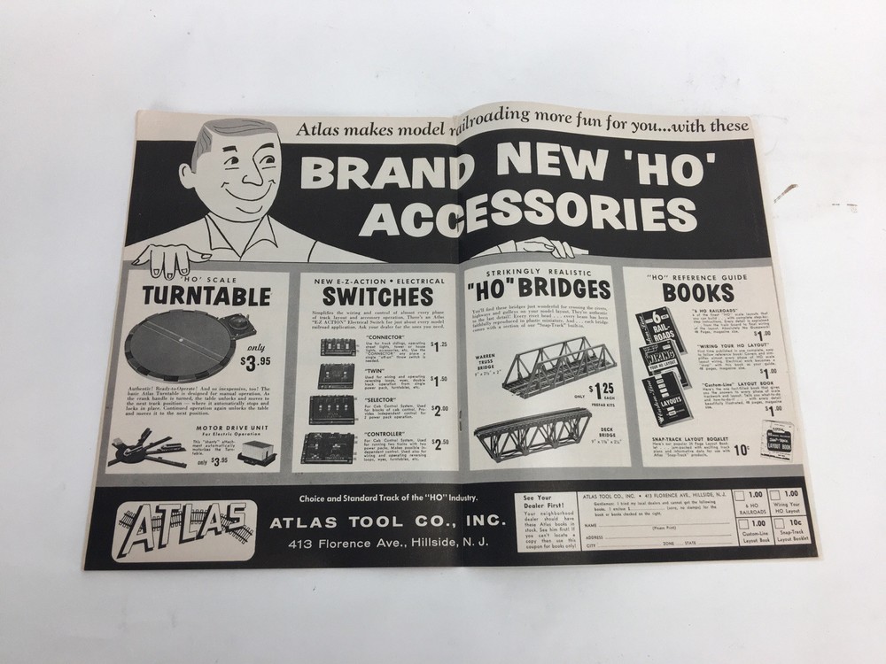 Vintage Model Trains Magazine Fall, 1958