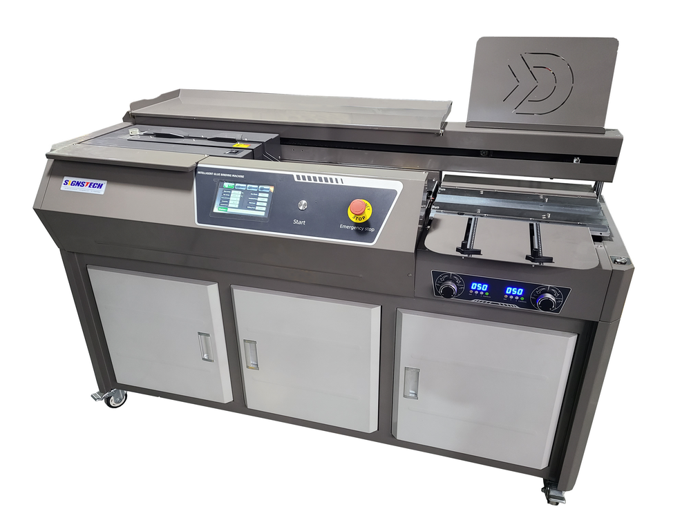 New A3 Automatic Perfect Binding Machine Side Gluing,EVA Book Binder Free Glue