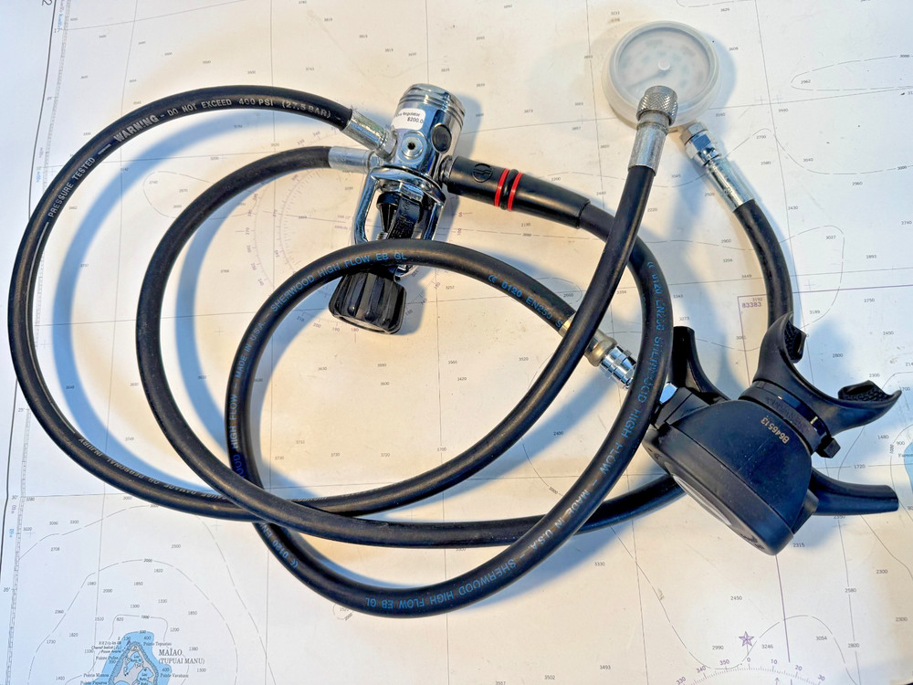Sherwood Brut Regulator, Secondary and Gauges.