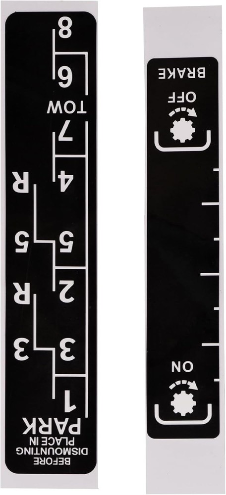 For John Deere Syncro-Range Tractor Shift Pattern Decal 4010 4020 4320 4520 5010