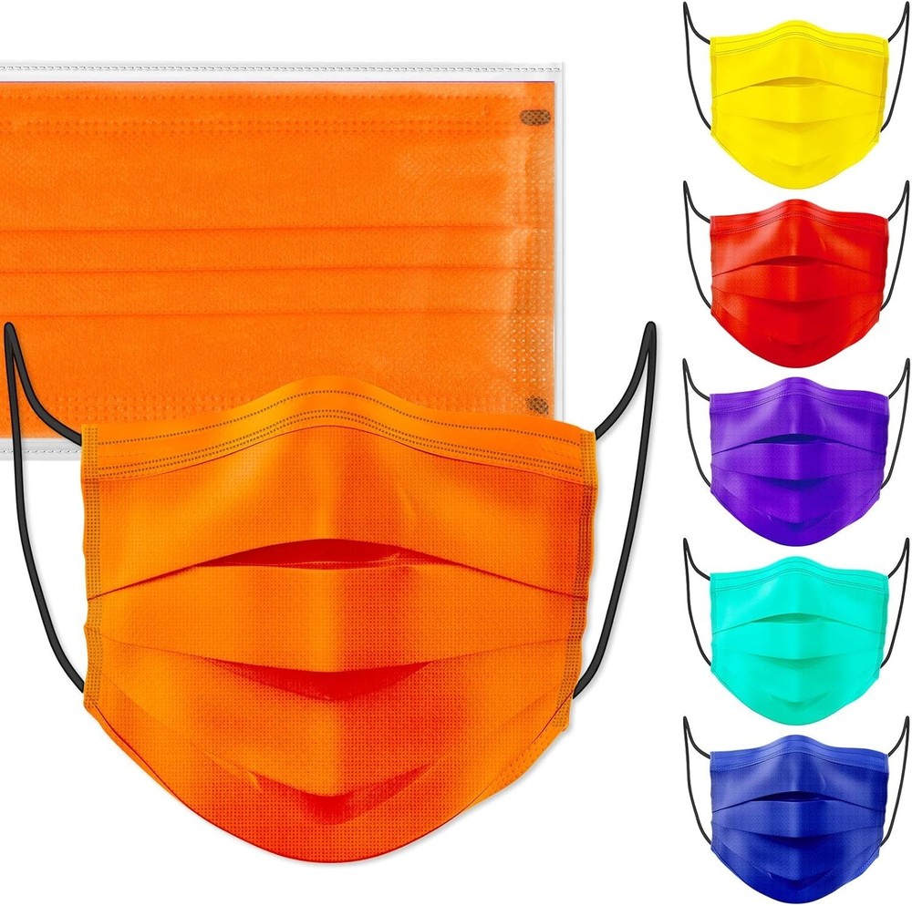 60PCS Individually Sealed Disposable Face Mask 4-Layer
