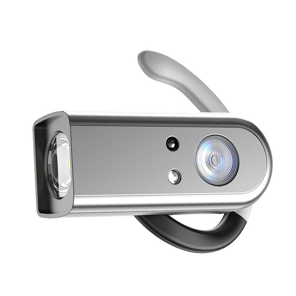 Bright LED Ear Strap Headlamp USB Rechargeable Motion Sensor Magnetic Headlight