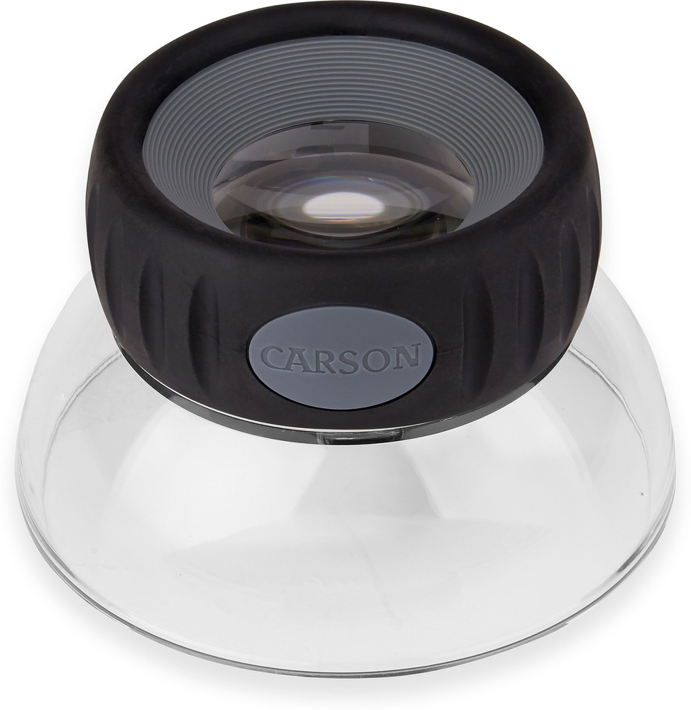 Carson LumiLoupe Plus 6x Focusing Stand Magnifier LO-06
