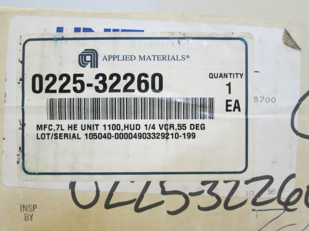 Unit UFC-1100 Mass Flow Controller, He, 7L, Refurbished