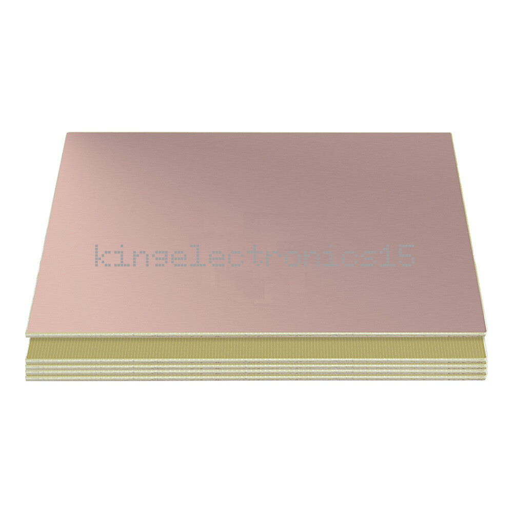 10PCS 10*15cm 10x15cm Single PCB Copper Clad Laminate Board FR4
