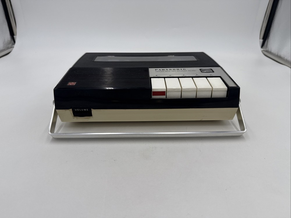 UNTESTED POWERS ON Panasonic RQ-105S Solid State Reel To Reel Tape Recorder