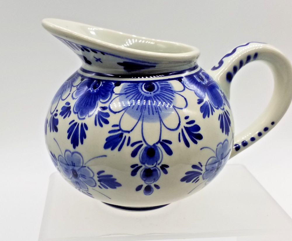 Delft Blue Hand Painted Creamer