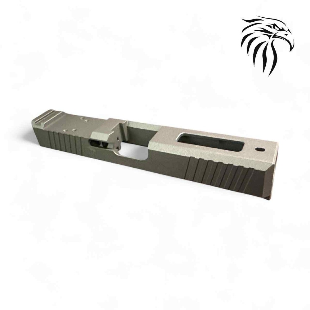 Glock 19 Slide Gen 3 Chamfer Ported Tungsten