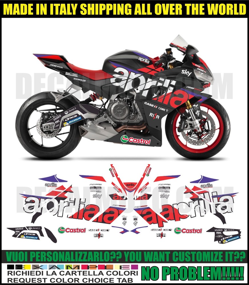 Stickers Rs 660 Gp Tribute Set Compatible