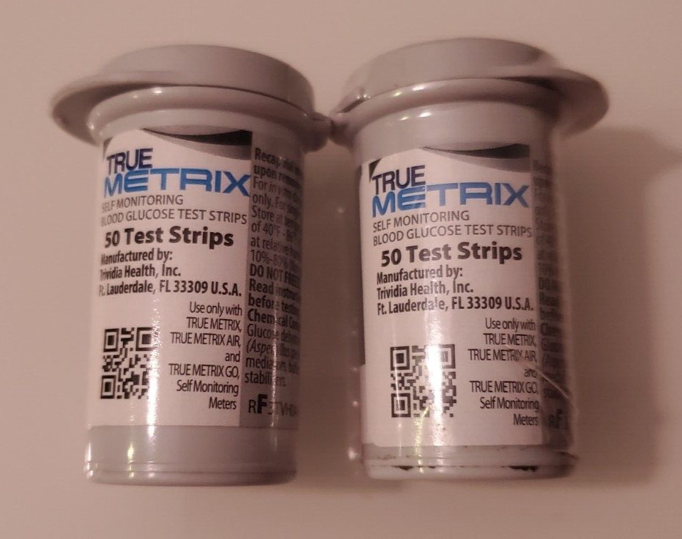 True Metrix Blood Glucose Test Strips 96ct "Plese Read item description"