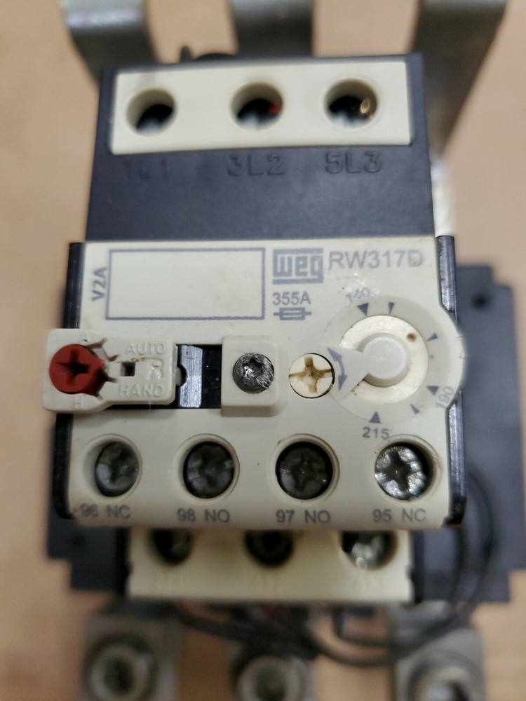 WEG Overload Relay 3 Pole 140-215amp
