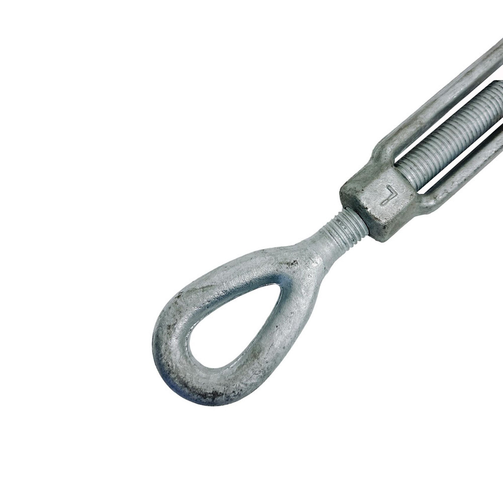 3/4" x 6" Turnbuckle HOOK EYE Pulley Galvanized Drop Forge Turnbuckle 4 PC