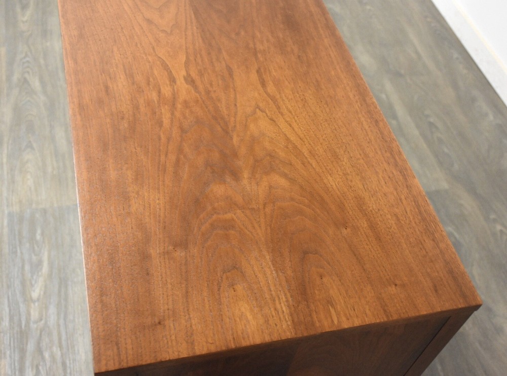 Refinished Paul McCobb Calvin Walnut Credenza Mid Century Modern