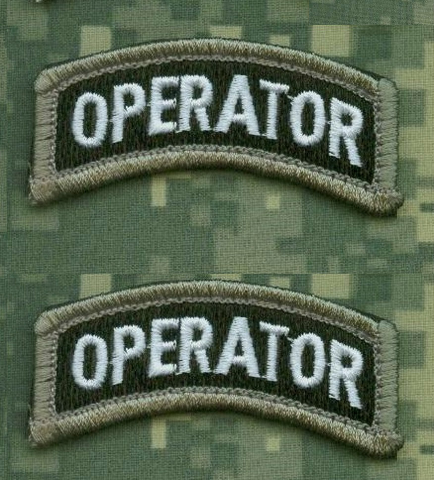 COMBINED JOINT SP OPS TASK FORCE CJSOTF vêlkrö 2" 2-PC: ΜΟΛΩΝ ΛΑΒΕ + WING-SKULL