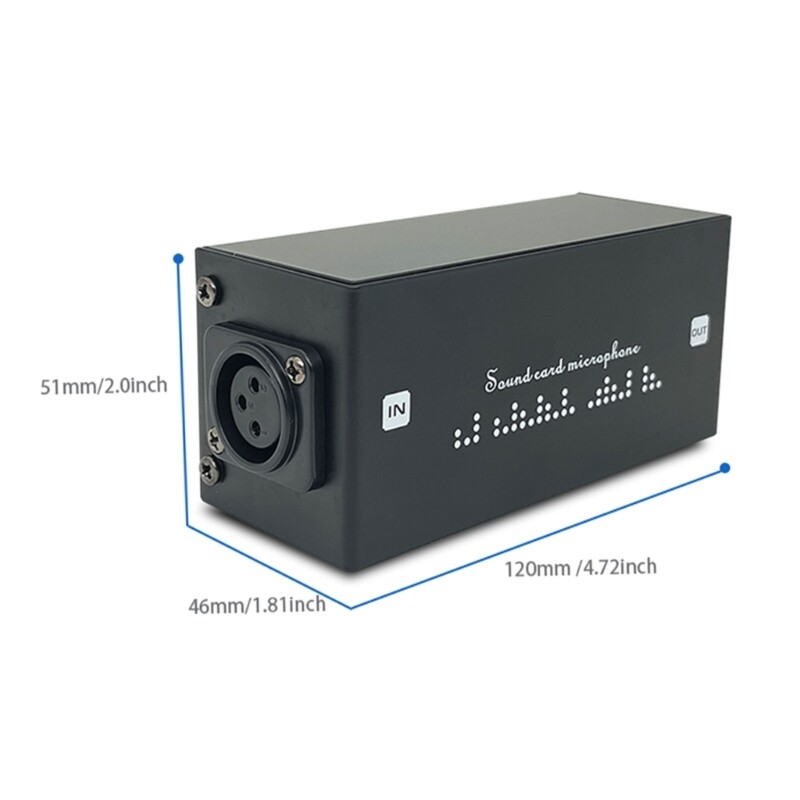 Enhances Sound Dynamic Preamp Dynamic Mic Preamplifier