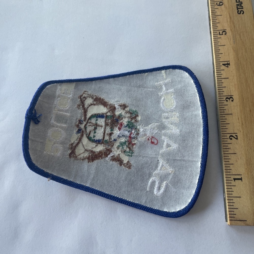 Saanich Police Collector Patch