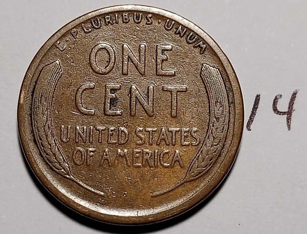 1919-S Lincoln Wheat Cent #14
