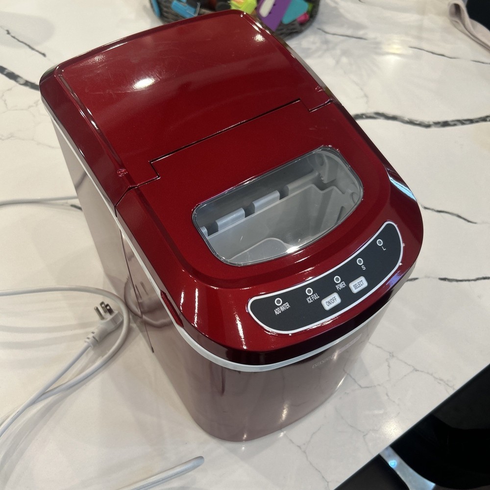 VivoHome Electric Portable Compact Countertop Automatic Ice Cube Maker Machine
