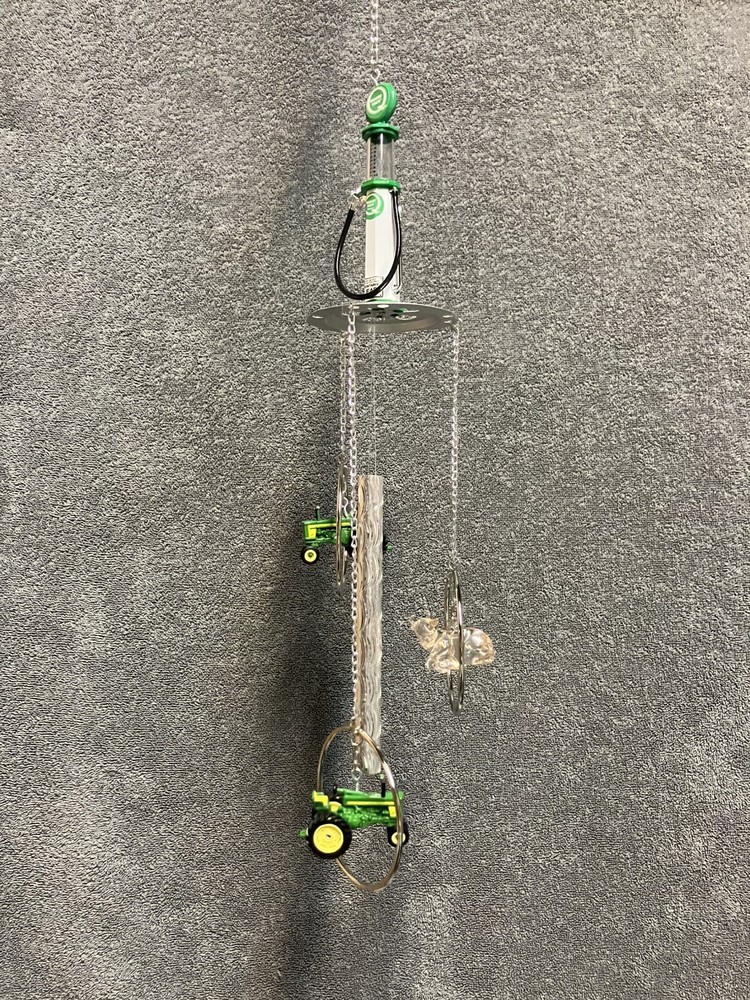 John Deere Gas Pump Wind Chime