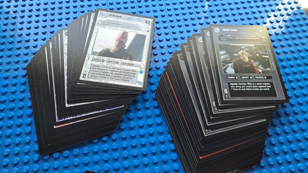 Star Wars CCG Coruscant Complete Uncommon Common UC/C Set