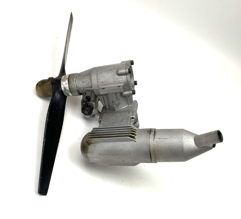 OS Engines Max 40 SF Nitro RC Airplane Engine with Muffler Untested