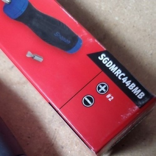 Snap-on Blue SGDMRC44BMB Ratchet Screwdriver