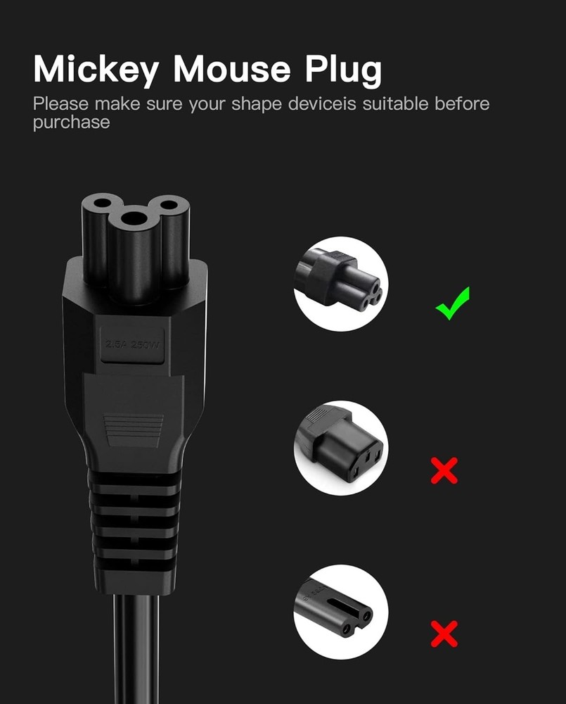 Pure Copper 10ft Charging Cable for Ninebot MAX G Series - Reliable & Efficient