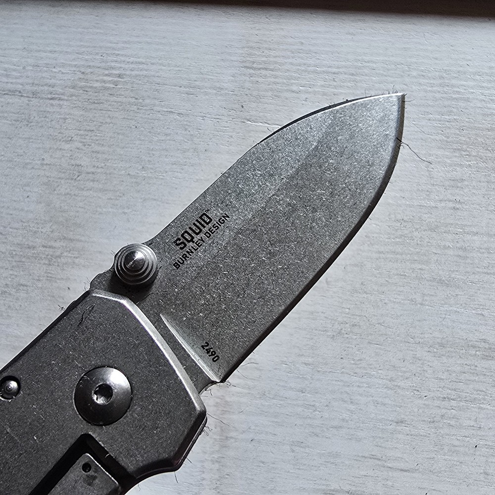CRKT SQUID PLAIN EDGE FRAMELOCK KNIFE