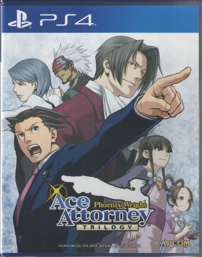 PS4 Phoenix Wright Ace Attorney Trilogy - Playstation 4