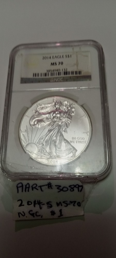 MS70 Silver Eagle 'S'