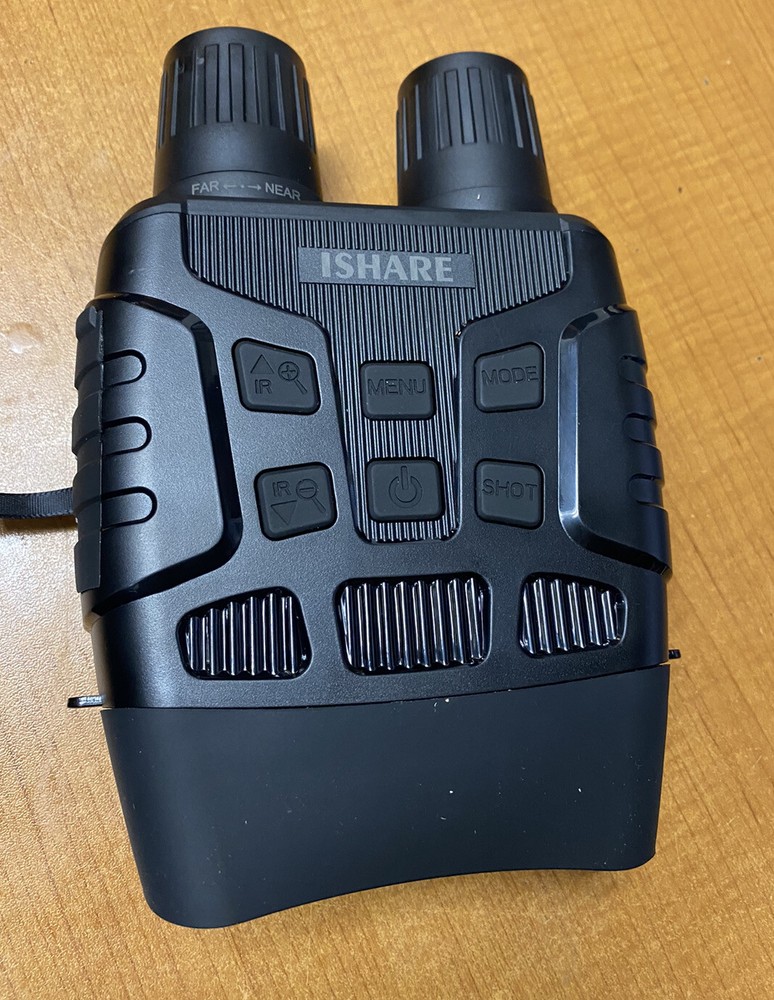 ISHARE NIGHT VISION BINOCULARS / OPENED BOX