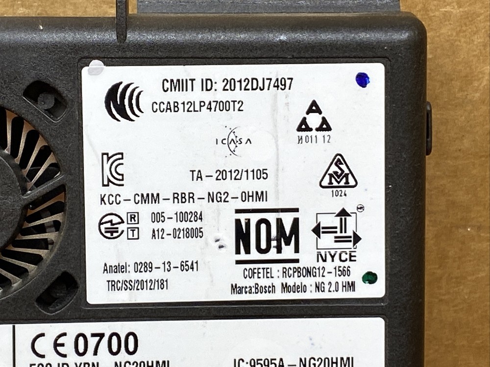 2015-2016 GM HMI Human Machine Interface Control Module 23493425